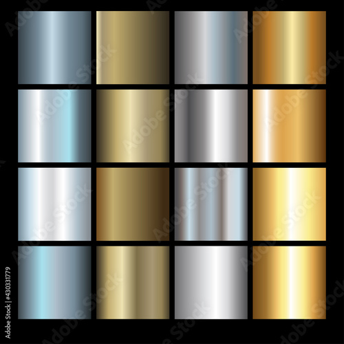 metallic gradient set