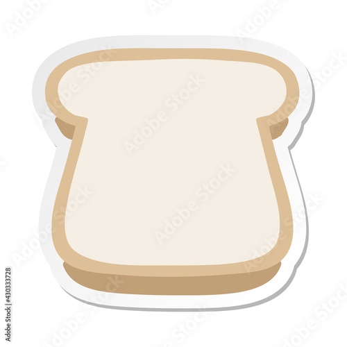 slice of bread sticker