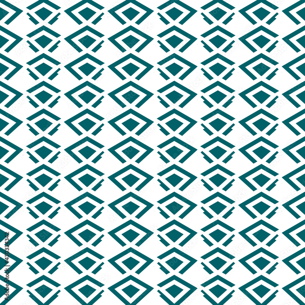 geometric green seamless pattern with white background geometric green seamless pattern with white background