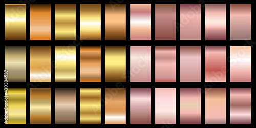 set of gradients