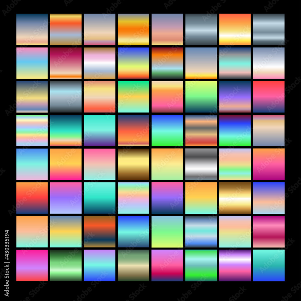 set multicolored gradients set multicolored gradients