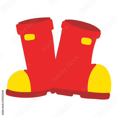 pair of wellington boots