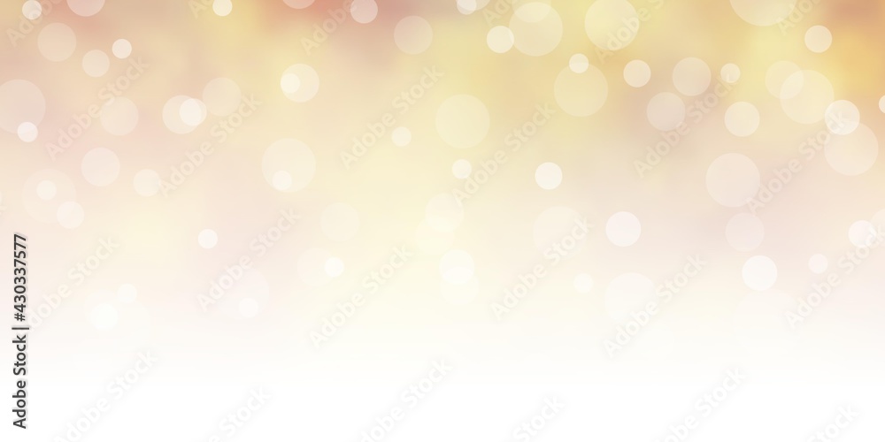Dark Green, Yellow vector layout with circles. Dark Green, Yellow vector layout with circles.