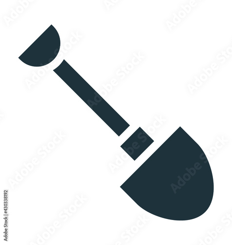 Shovel Cool Vector Icon