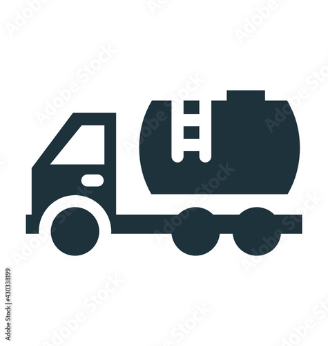 Water Tank Cool Vector Icon