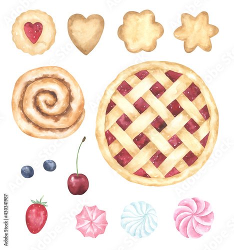 Berry Pie and Sweets Set