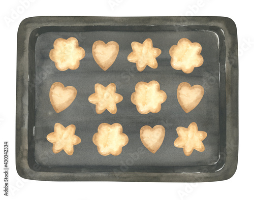 Baking Sheet Illustration