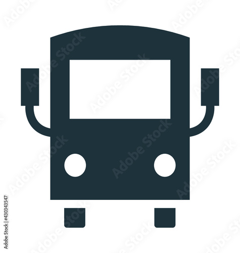 School Van Vector Icon