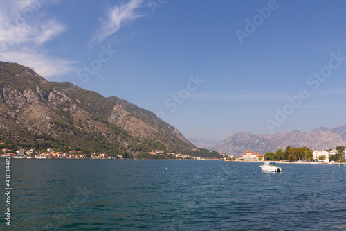 View of the  Kotor Bay on a sunny day. Kotor. Montenegro  © Shyshko Oleksandr