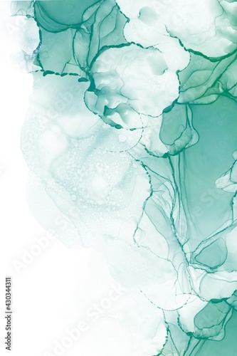 abstract fluid art painting background alcohol ink technique