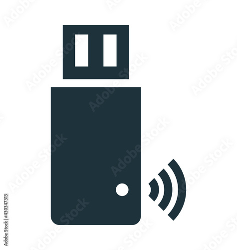 Usb Adapter Vector Icon