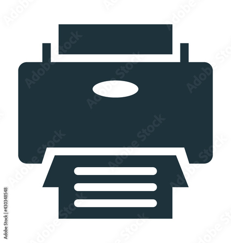 Printer Vector Icon