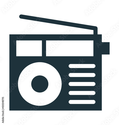 Radio Vector Icon