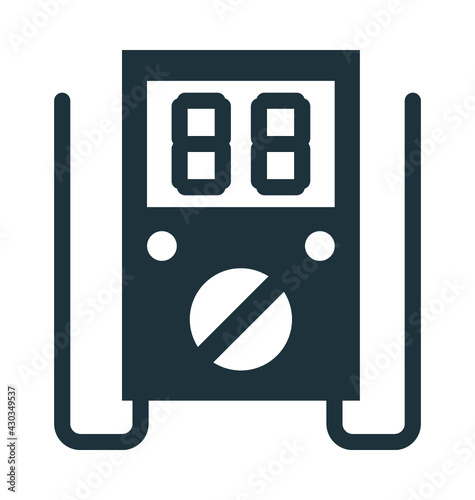 Ammeter Vector Icon