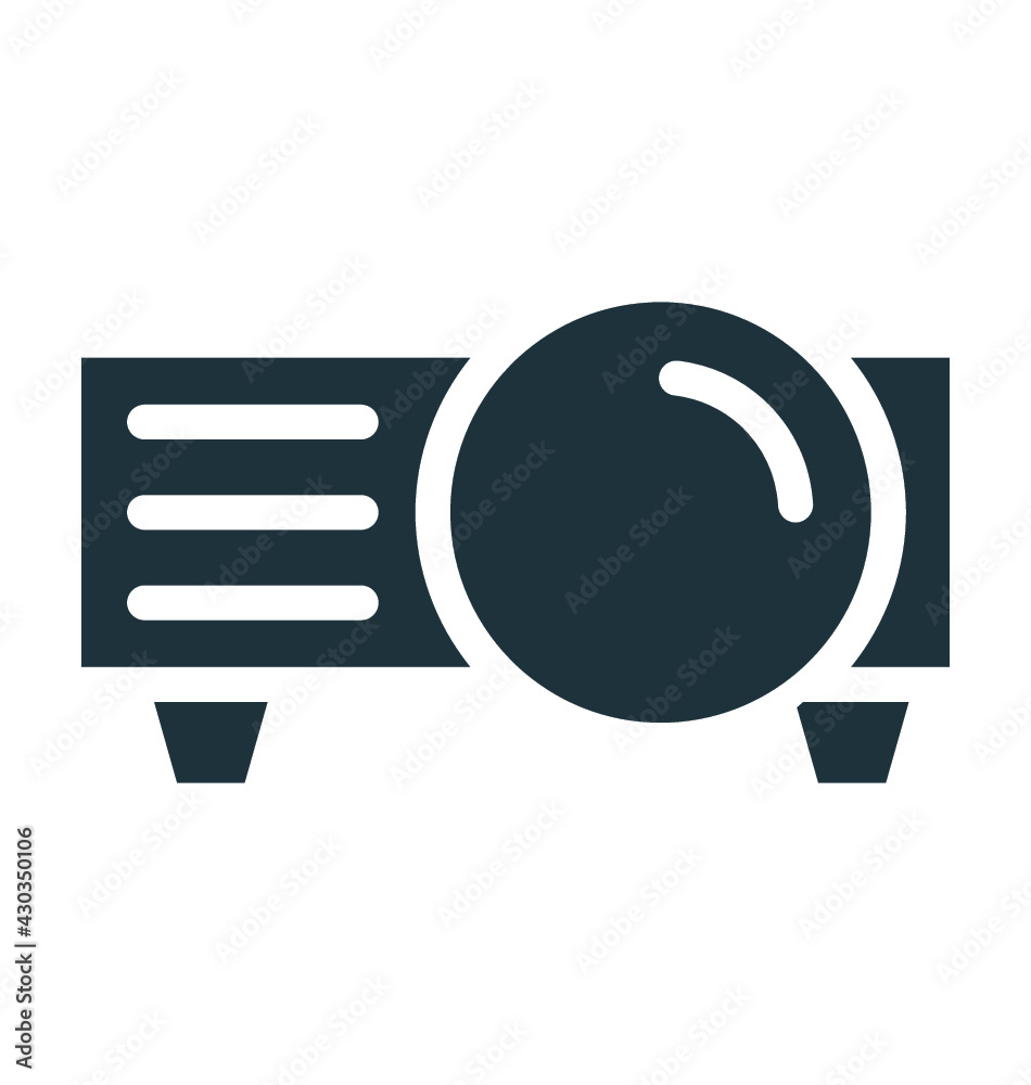 Projector Vector Icon