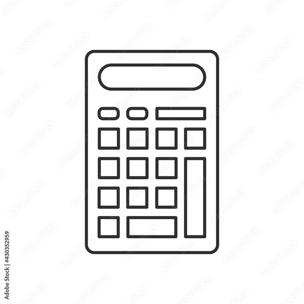 Business, calculator icon Business, calculator icon