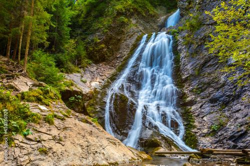 Bride's Veil Waterfall, Cascada Valul Miresei, Apuseni, Cluj County, Romania photo