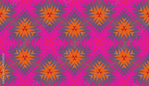 Seamless vector pattern. Background for decor or ethnic Mexican fabric pattern with colorful stripes. Can be used for ceramic tiles, wallpapers, linoleum, textiles.