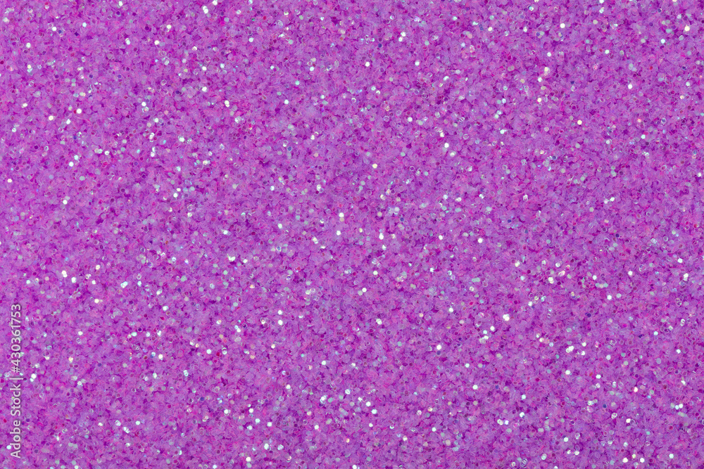 Expensive violet glitter texture, background for your perfect creative work.