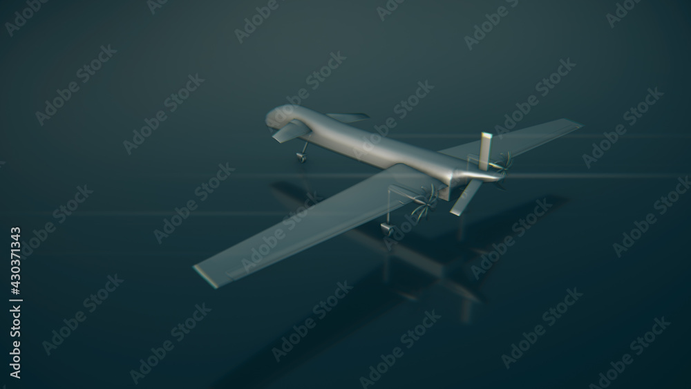Hologram of rotating delivery drone. 3D animation of the future shipping system on a black background. 3d render Hologram of rotating delivery drone. 3D animation of the future shipping system on a black background. 3d render