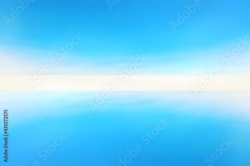 abstract sky blurred background, summer nature aerial sky view © kichigin19