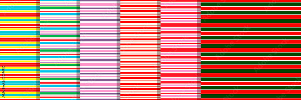 Cane candy patterns. Vector illustration. Cane candy patterns. Vector illustration.
