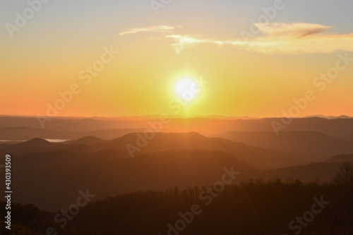 sunset in the mountains © Anna