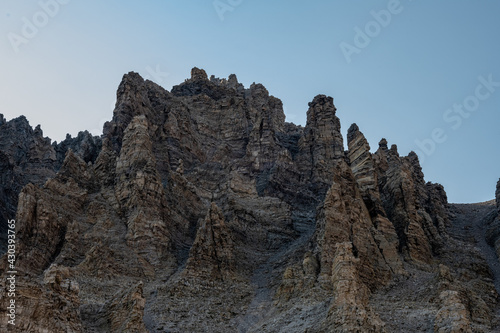 Rock Structures Hang To To Edge of Wheeler Peak