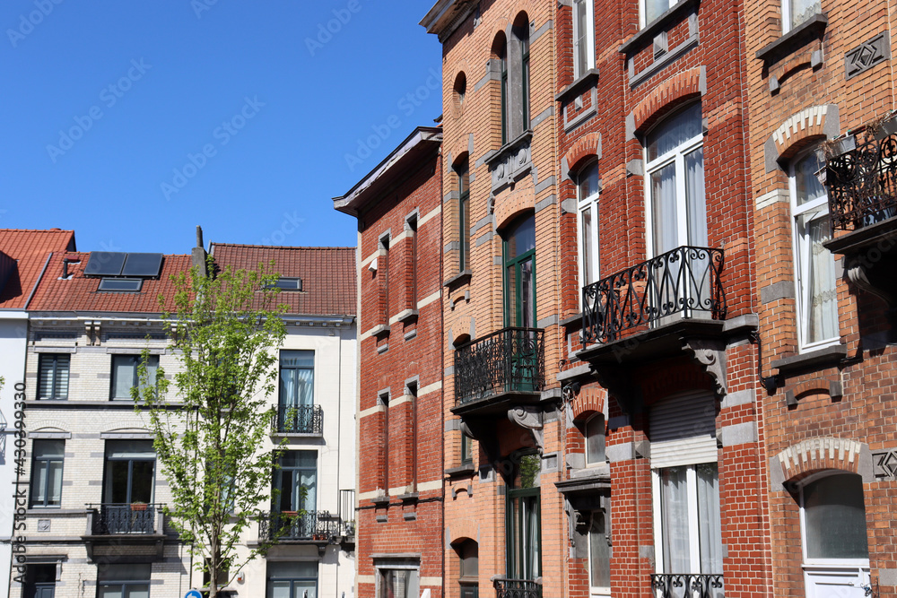 Brüssel: Schöne Altbau-Fassaden	