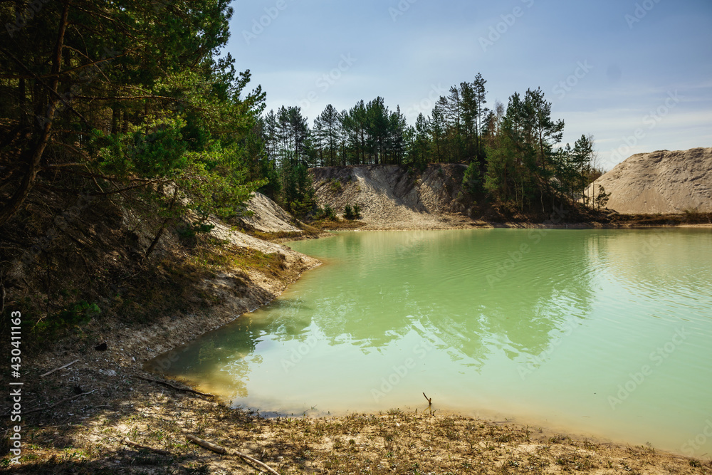 Horní Bříza - The Czech Republic (Czechia) - kaolin quarry