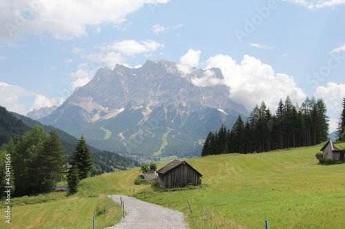 landscape with a house