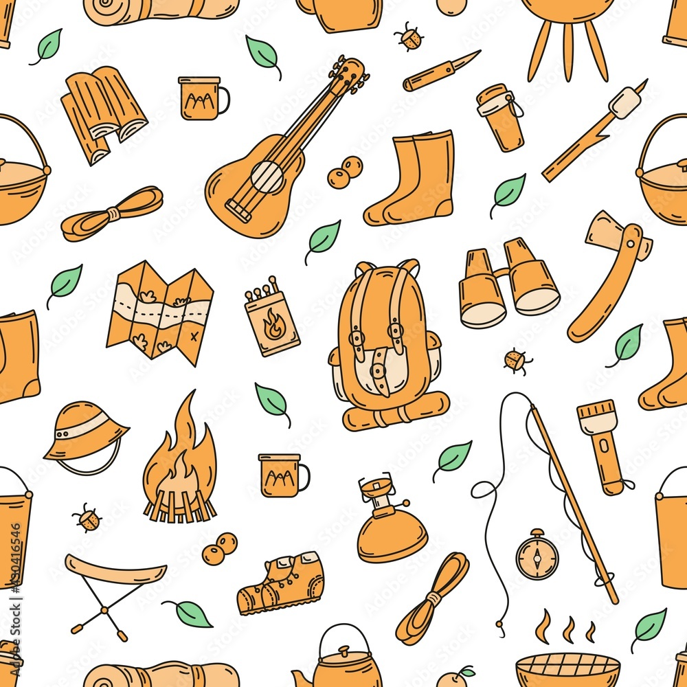 Camping pattern 1 Camping pattern 1