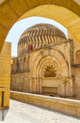 The outstanding architecture of Kalat El Koubba, Sousse, Tunisia photo