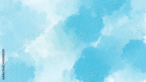  Blue watercolor texture background,Abstract blue watercolor,watercolor background.