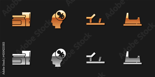 Set Baby food, dummy pacifier, shoes and potty icon. Vector