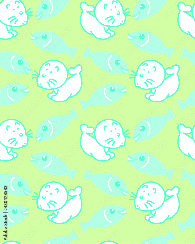 Editable Seamless Pattern Editable Seamless Pattern