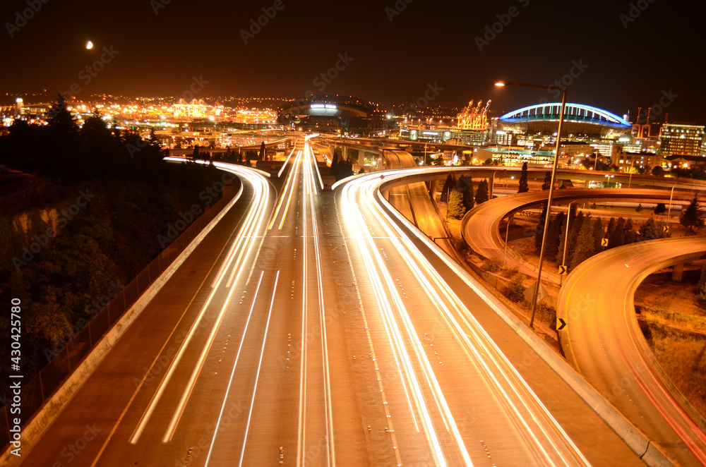 Freeway Long Exposure