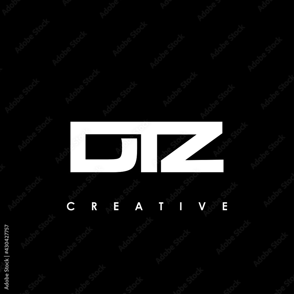 DTZ Letter Initial Logo Design Template Vector Illustration DTZ Letter Initial Logo Design Template Vector Illustration