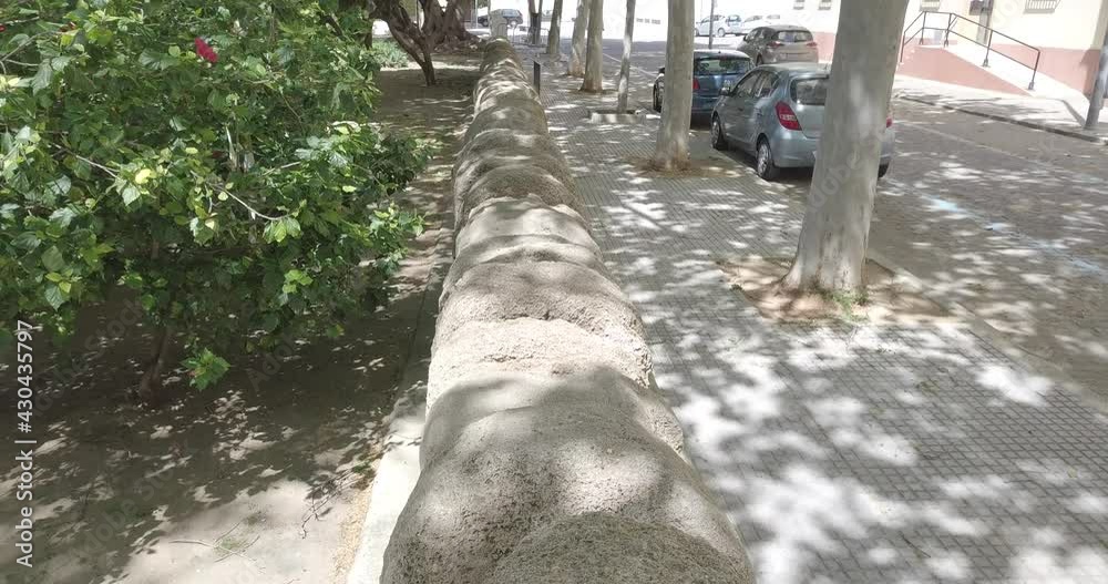 Acueducto romano de piedra ostionera en Cádiz, Roman aqueduct