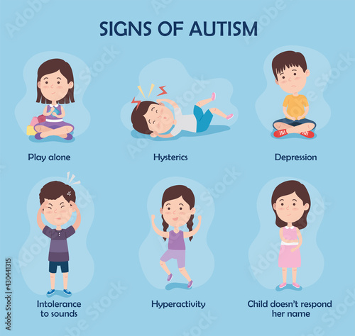 six signs of autism