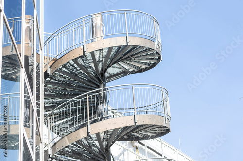 Fototapeta spiral stairs