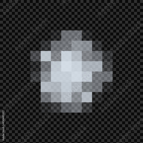 Censored pixelated bar pattern. Nudity skin or sensitive text adult content cover. Abstract censorship blurred mosaic black box. Vector EPS 10. Isolated on background