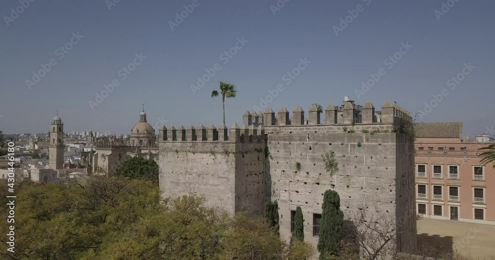 Alcázar en Jerez de la Frontera, almohad Alcázar en Jerez de la Frontera, almohad