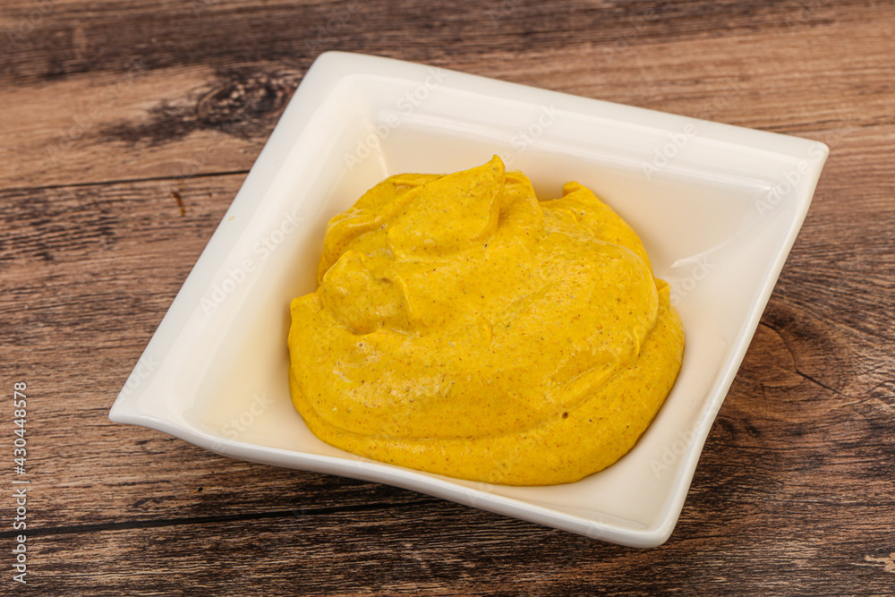 Asian Curry sauce in the bowl Asian Curry sauce in the bowl