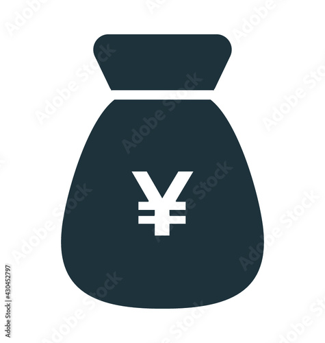 Yen Sack Vector Icon