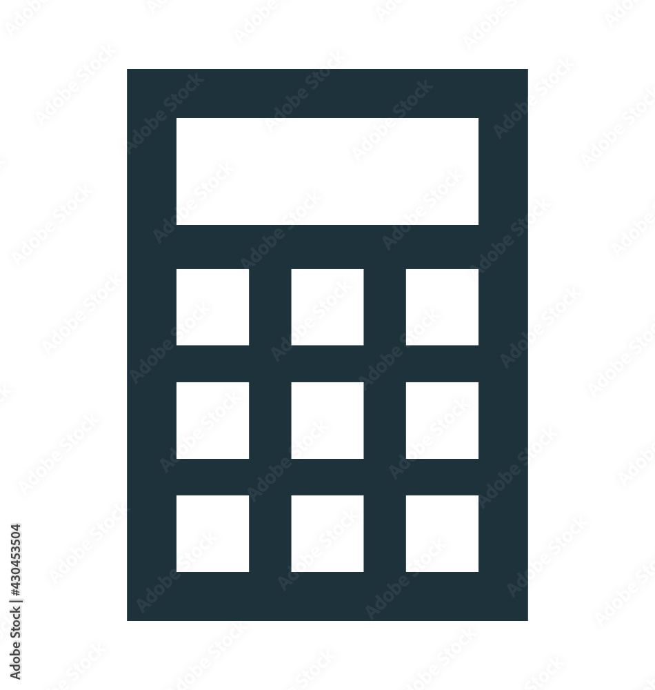Calculator Vector Icon