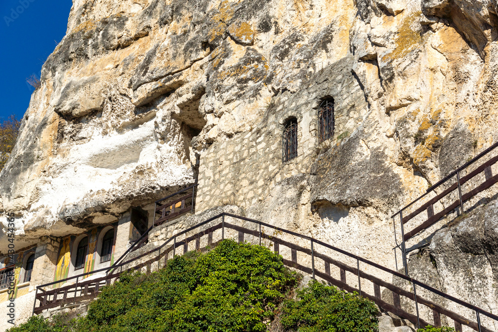 Fototapeta premium Medieval Basarbovo Rock Monastery, Bulgaria