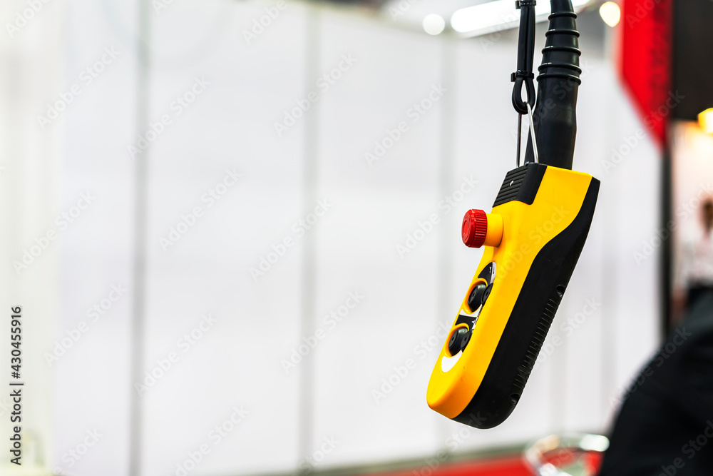 Yellow color electric remote switch control push button switch for ...