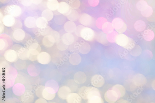 Abstract festive blurred bokeh background