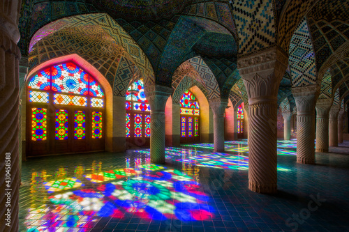 The Nasir al-Mulk Mosque,(nasir ol molk mosque) also known as the Pink Mosque is a traditional mosque in Shiraz, Iran.